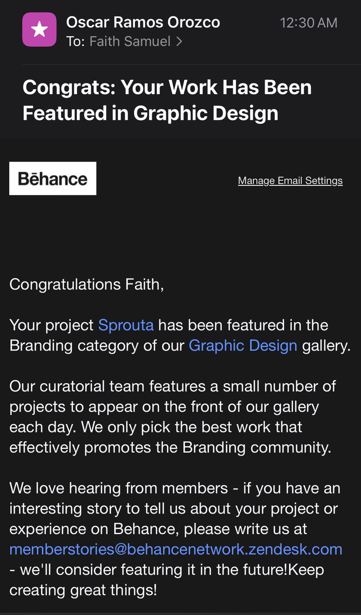 My work has been featured by <a href="/Behance/">Behance</a> in the Graphic Design category! Grateful for the recognition! Here’s to creating more and reaching new heights 🥂🚀🎉
behance.net/gallery/208419…