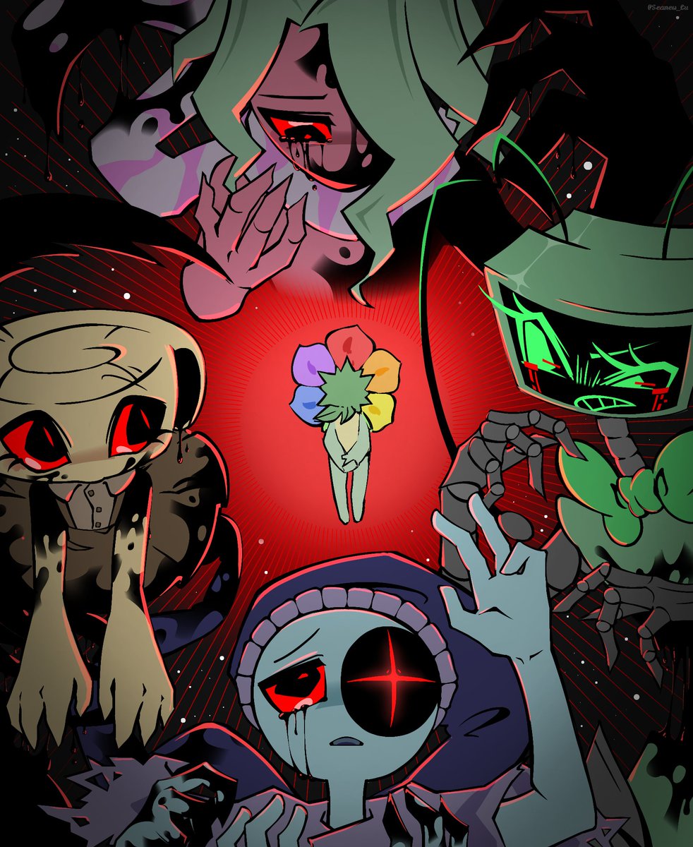 #dandysworld 
🌼🍓🦕📺🌙