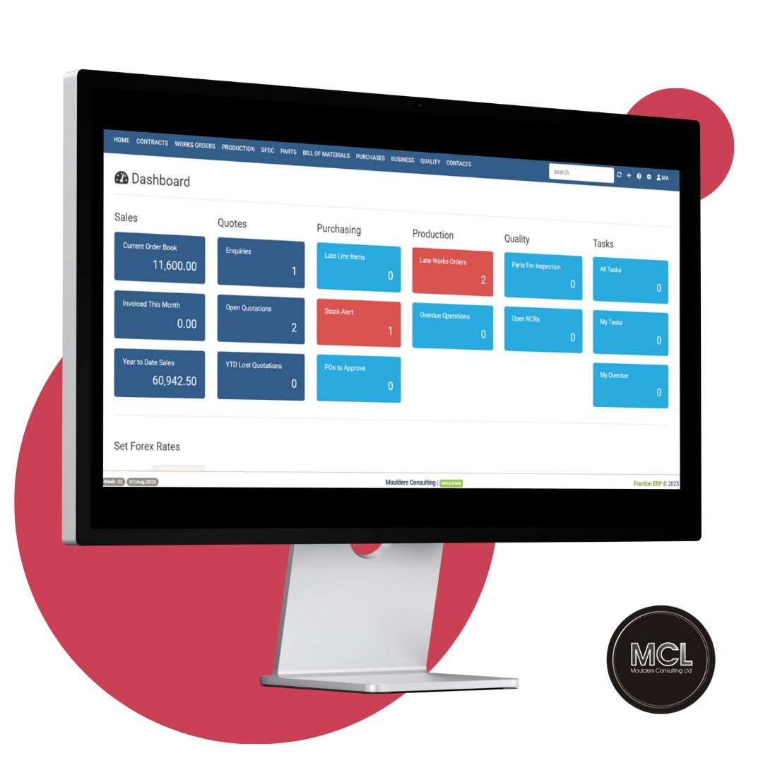 We don’t offer generic ERP/MRP software, we deliver solutions purpose-built for the Plastic Injection Moulding industry.

Why? Because we’ve been there. From shop floor to scheduling, quoting to compliance, our team has lived and breathed plastics manufacturing. 

#Plastics #ERP