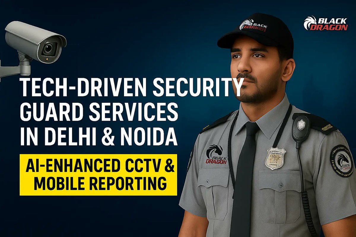 blackdragonsecu's tweet image. Tech-Driven Security: How AI-Enhanced CCTV and Mobile Reporting Elevate Safety in Delhi and Noida blackdragonsecurity.com/2025/08/20/tec…
#TechDrivenSecurity #DelhiNCR #NoidaBusiness #BlackDragonSecurity #AICCTV #SmartSecurity #OfficeSafety #HotelSecurity #BusinessProtection #SecurityServices