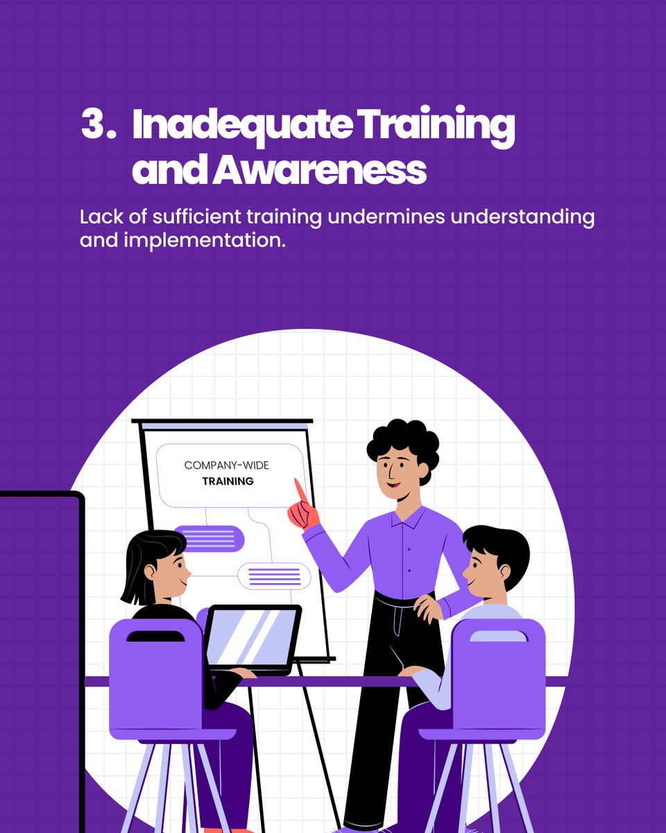 Regcompass_NG's tweet photo. Writing policies is very important, no doubt.
But making them work operationally is where most organizations hit roadblocks.
Swipe through to explore the challenges organizations are navigating today.#Regtech #Compliance #RiskManagement #PolicyImplementation #Regcompass https://t.co/K9eRKQqJgI