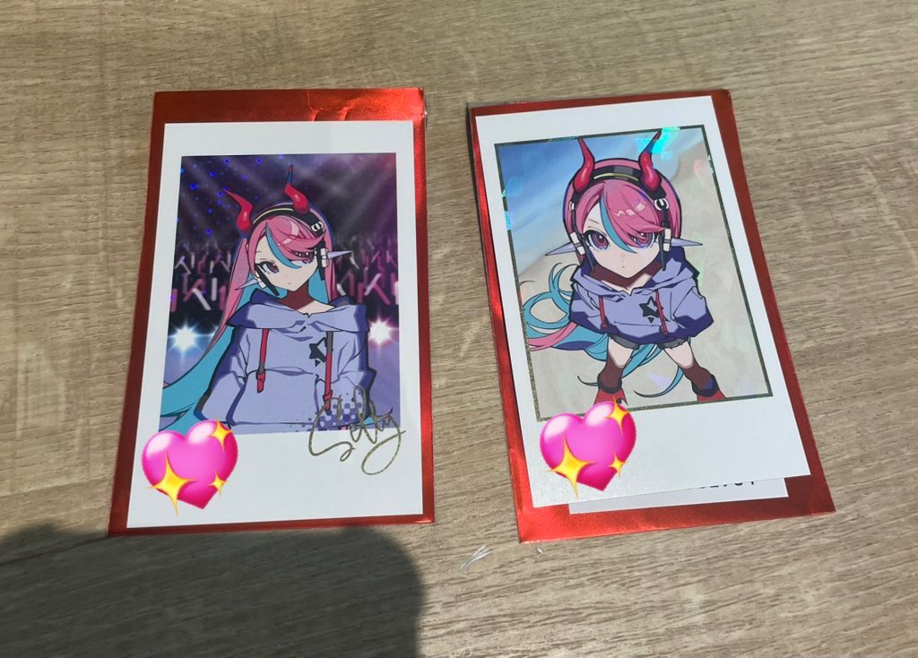 NAMA863's tweet photo. 【交換】CrazyRaccoon CRフェス 2025
ランダムチェキ風カード　チェキ

【譲】 🐹
　　💖ホロとなっております

【求】同種y/y

終演後現地交換でお願いいたします https://t.co/BdTLdxj8B5