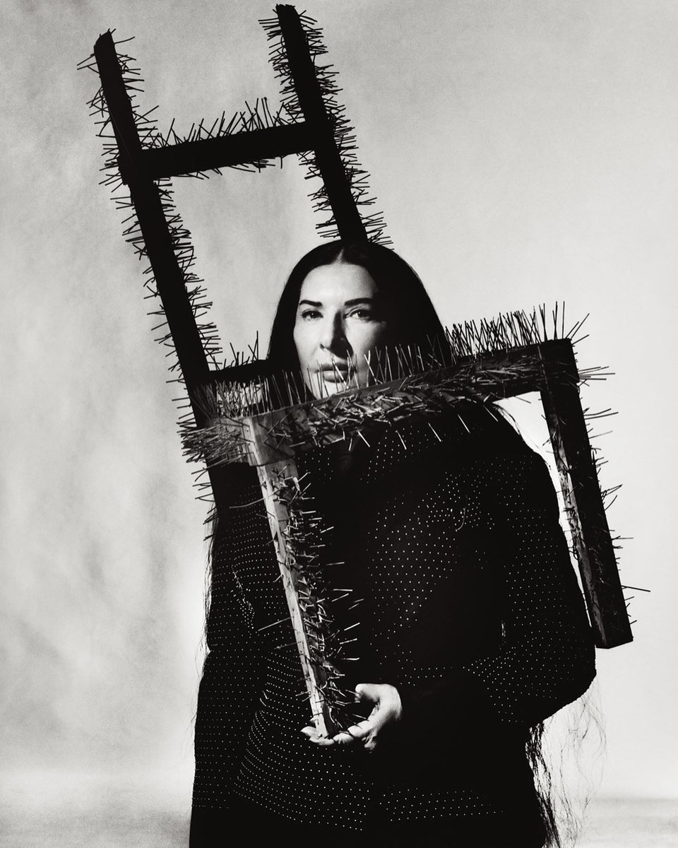 Marina Abramović (Serbian, 1946): AnOther Magazine Autumn/Winter 2023 - by Jordan Hemingway, American/English
