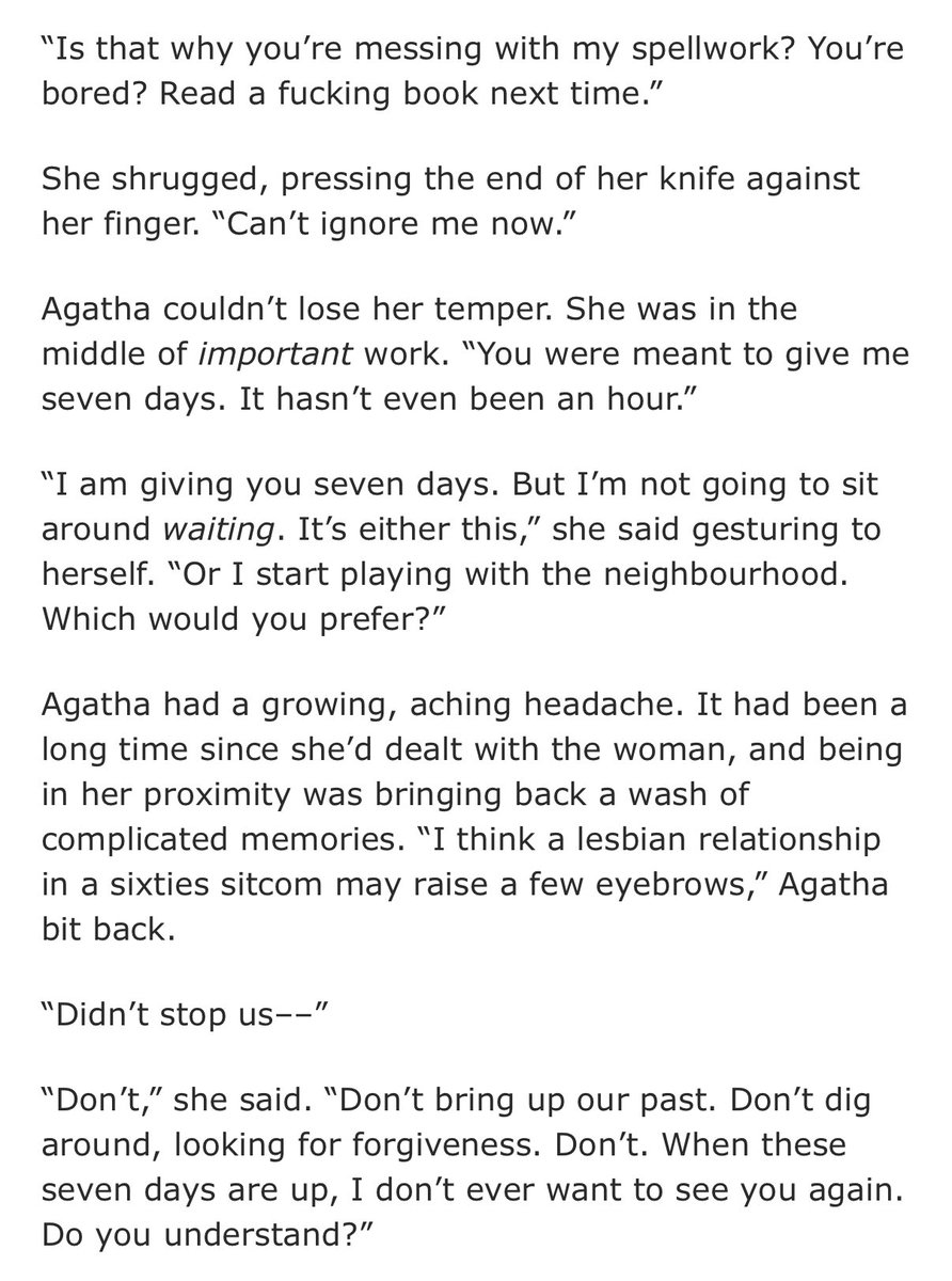 readagathario's tweet photo. Rio forcing her way into Wanda’s sitcom to become Agatha’s wife. This is where the real fun begins! https://t.co/rJ7wp5e1Oq