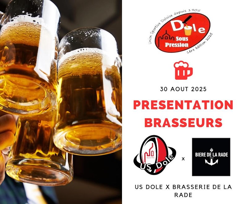 Dole sous pression – Focus brasseur #8 : Bière de la Rade: Née à Toulon et brassée au bord de la Méditerranée, la Bière de la Rade est bien plus qu’une simple brasserie : c’est un état d’esprit. 

Engagée, locale et indépendante, elle produit des bières… dlvr.it/TMZz1v