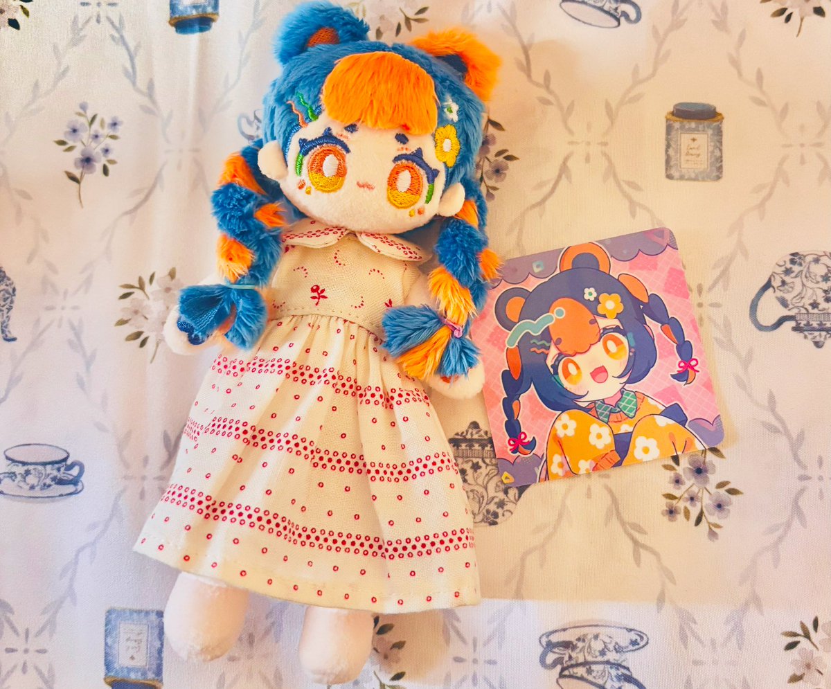 レトロポップくまちゃんが我が家に来てくれました！
とてもかわいーーーっ！！
ありがとうございます🙌