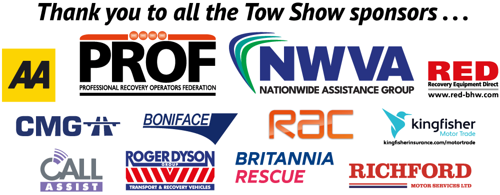 recoverytowshow's tweet photo. 🌟 A huge THANK YOU to our 2025 Tow Show sponsors!

Your support powers the UK’s biggest recovery industry event - we can’t wait to celebrate with you all at Stoneleigh Park this October. 🙌 https://t.co/slcb7kuNWj
