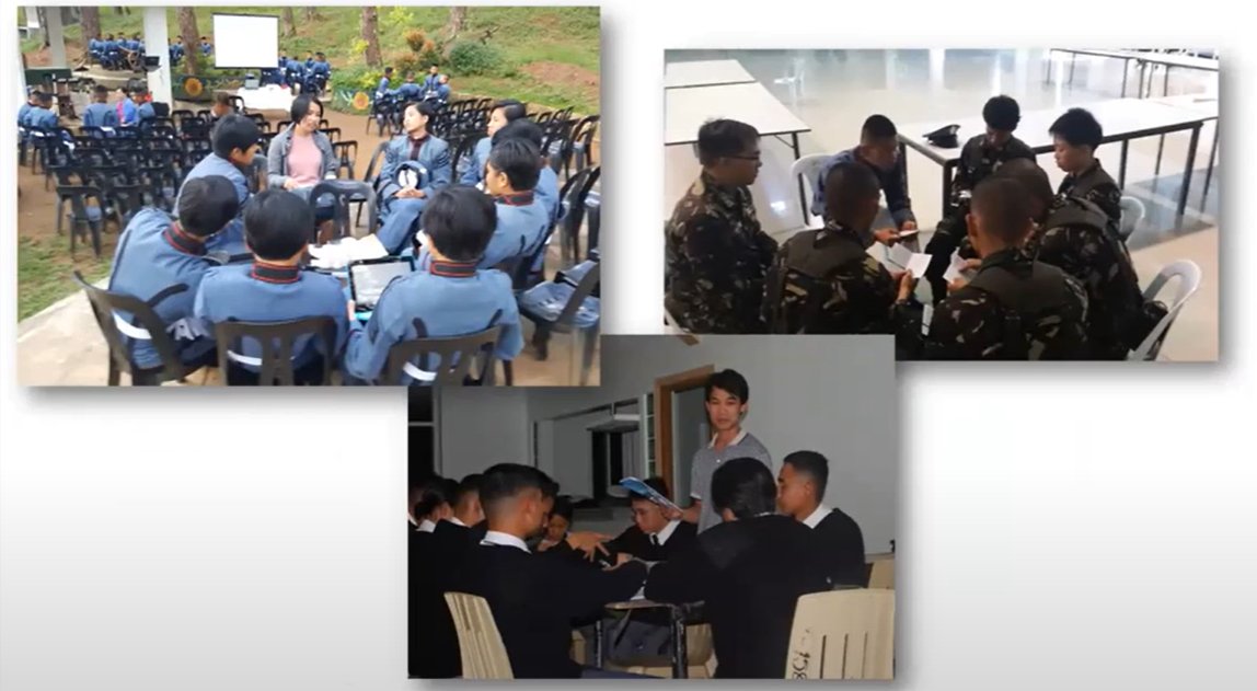 Three groups of the #Christian Fellowship of the #Philippines #Military #Academy - doing SEAN #Bible courses! Every year well over 200,000 #people do SEAN group Bible courses - in more than 100 #countries and 70 #languages! For details and free samples see seaninternational.org
