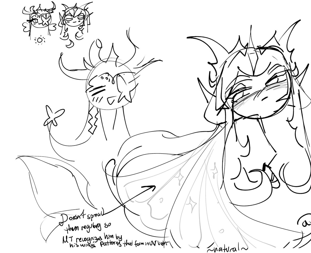 YanagiGenyousai's tweet photo. primalfae doodlessss #eldertree #millennialfaerie https://t.co/HNgd0GliIF