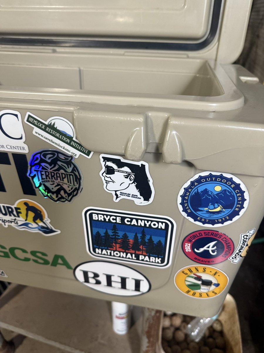 Day 3 4:15am breakfast after rain fought us last night.

The <a href="/eastlakegc/">East Lake Golf Club</a> crew &amp; volunteers are ready to tighten things back up for the <a href="/TOURChamp/">TOUR Championship</a>!

It’s fun finding <a href="/DeeWayneGrindz/">Dee’Wayne Grindz</a> stickers all over the place like Easter eggs.