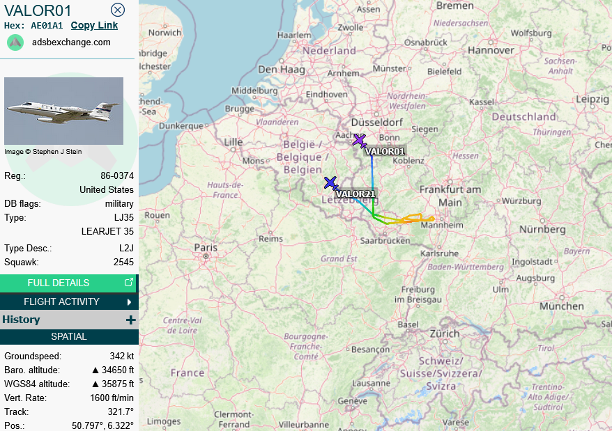 SirListenalot's tweet photo. #C21 #Learjet's on tour out of Ramstein
#VALOR01 to Stornoway, #VALOR21 to Cork https://t.co/UplwUJgrmz