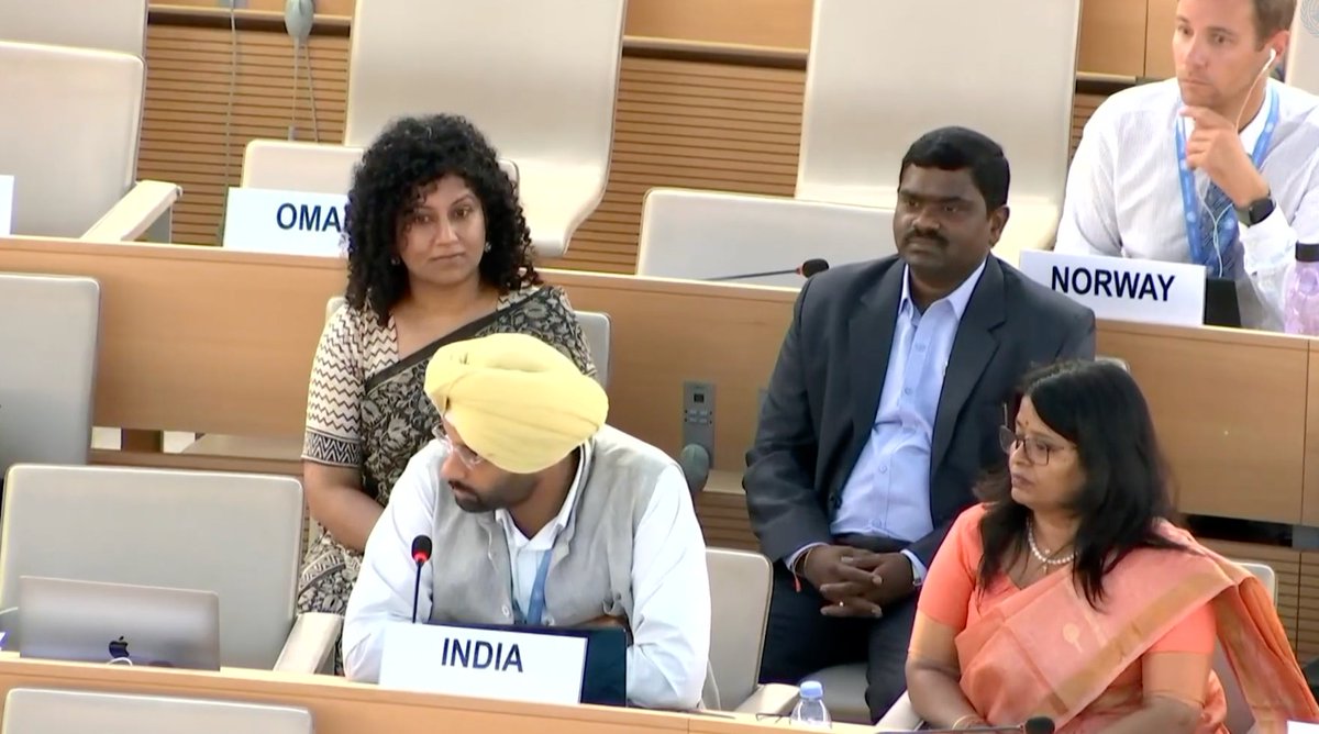 India presented a Working Paper at the ongoing session of the Biological Weapons Convention, calling for stronger implementation to counter the development &amp; use of bioweapons by terrorists.

📄Full Paper: docs.un.org/en/BWC/WG/5/WP…