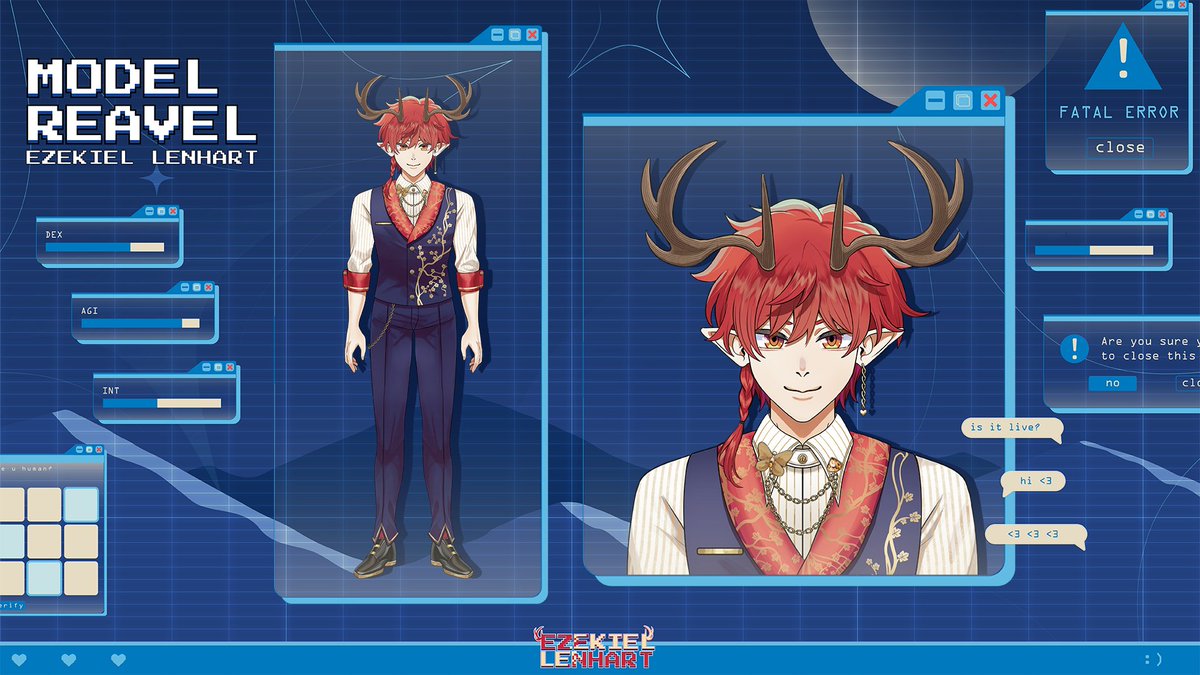 🩸MODEL REVEAL🦌

Artist : <a href="/Ioptimizer_/">ioptimizer I Commission Open</a> 

Rigger : <a href="/AvarieO/">Avarie Orion【DIVE PROJECT】🇵🇸</a> 

Terima kasih semua yang sudah like &amp; share 🙏
Thank you to everyone who likes &amp; shares🙏