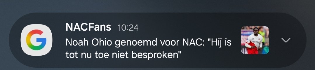 Toegegeven: clickbaittechnisch een goede kop, want huh wat hè wat?!? #nacpraat