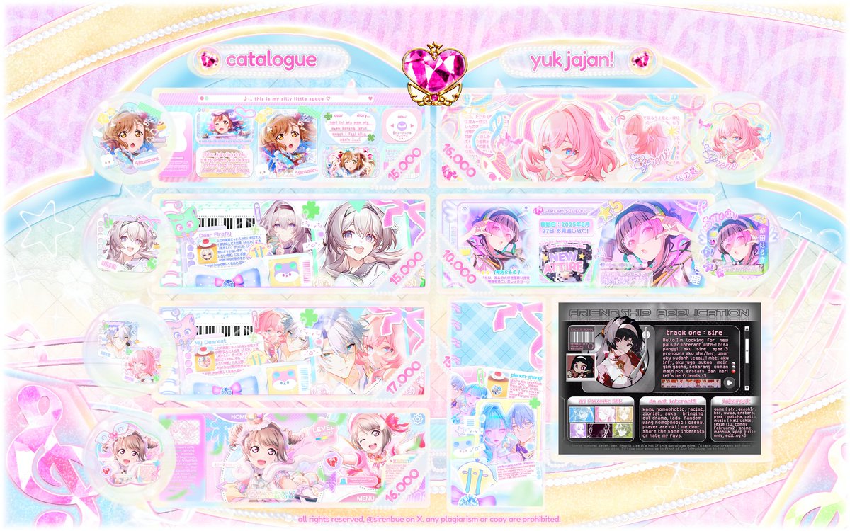 SiRE . .♡ (@sirenbue) on Twitter photo ͏͏♪ ˚. any interaction are cherishedׁ ♥︎
͏͏ ͏͏let's celebrate ola's birthday-! ada giveaway opreq untuk 1 winner yang sudah di sponsori oleh kak ola ꒰ <a href="/iEatStarfish/">Ola! 𓇼 𓂂 𓈒 Check pinned :3 📌</a> ꒱ untuk rulesnya bisa di check di alt-! >__< 🩷
͏͏ ͏͏ ͏͏ ͏͏ ꒰ #zonauang #zonajajan ꒱ ͏͏♪ ˚. any interaction are cherishedׁ ♥︎
͏͏ ͏͏let's celebrate ola's birthday-! ada giveaway opreq untuk 1 winner yang sudah di sponsori oleh kak ola ꒰ <a href="/iEatStarfish/">Ola! 𓇼 𓂂 𓈒 Check pinned :3 📌</a> ꒱ untuk rulesnya bisa di check di alt-! >__< 🩷
͏͏ ͏͏ ͏͏ ͏͏ ꒰ #zonauang #zonajajan ꒱
