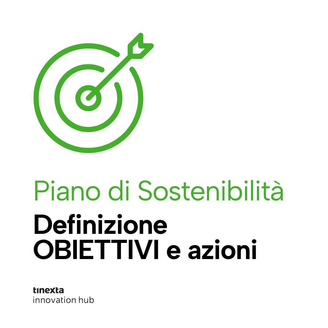 Step 3 del #PianoDiSostenibilità:
🎯 Fissa obiettivi misurabili e costruisci il piano d’azione.

📆 Con il giusto cronoprogramma, la #sostenibilità diventa realtà.
Contattaci per un supporto su misura bit.ly/475kJM8

#TinextaInnovationHub #ESG #StrategiaESG
