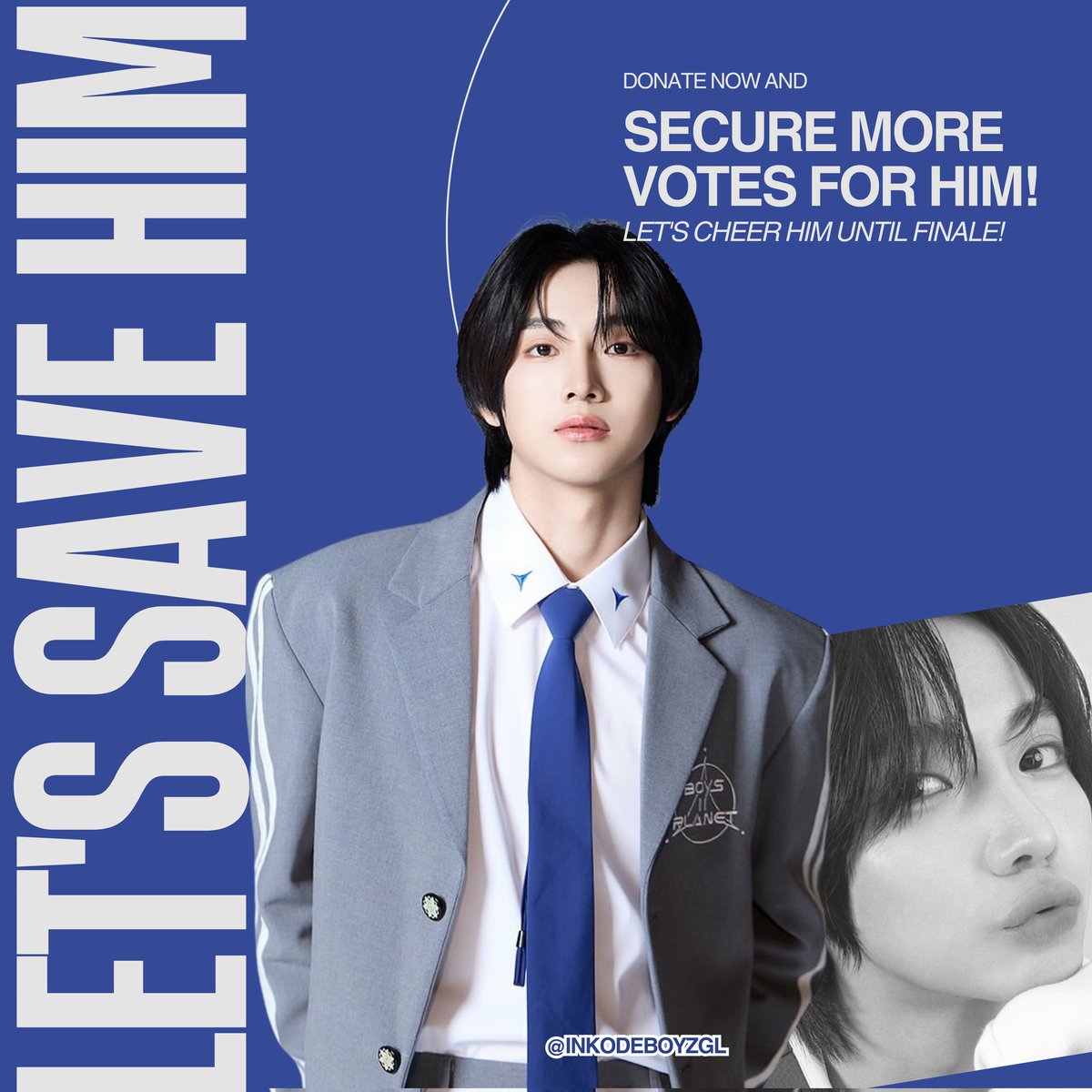 VAYONNGLOBAL's tweet photo. [🏦] LET'S KEEP PARK JUNIL UNTIL FINALE!

We are opening a fundraiser which will be used for PARK JUNIL to VOTE more for him!

Donate here!
🔗 https://t.co/NE1kRxAUem

🗓️Fundraising Period: 
8/19 ~ 8/29 

#PARKJUNIL 
#BOYS2PLANET #보이즈2플래닛
#iNKODEBOYZ #iNKODEBOYZGLOBAL https://t.co/EcBp3lBvoT