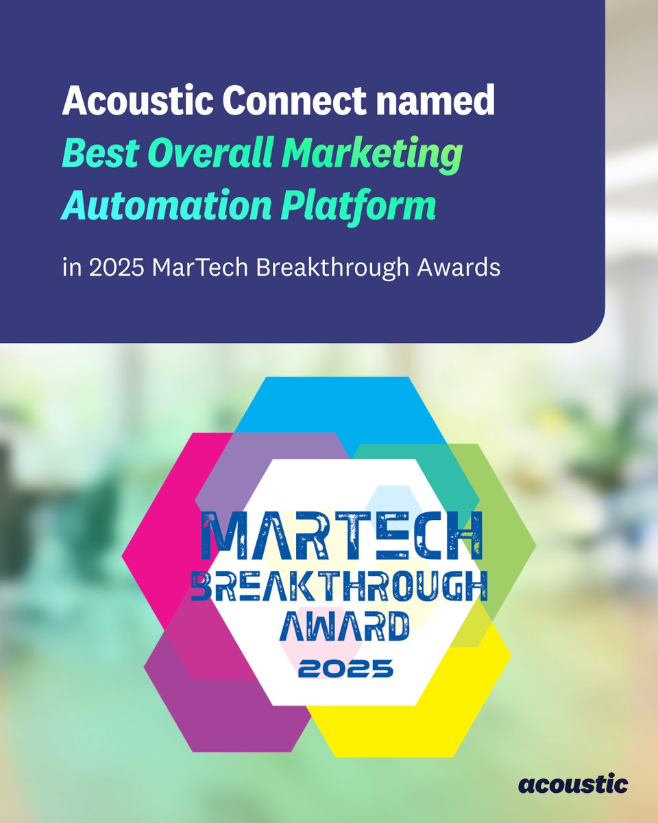 Acoustic tweet media