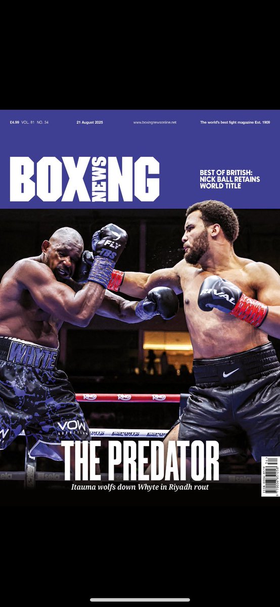 Luke G. Williams (@boxianajournal) on Twitter photo In this weekโs issue of <a href="/BoxingNewsED/">Boxing News</a> I examine this Saturdayโs surreal Ike Ibeabuchi comeback. What can he achieve at 52? Should he be fighting? Will he fight? All this and more boxingnews.imbmsubscriptions.com In this weekโs issue of <a href="/BoxingNewsED/">Boxing News</a> I examine this Saturdayโs surreal Ike Ibeabuchi comeback. What can he achieve at 52? Should he be fighting? Will he fight? All this and more boxingnews.imbmsubscriptions.com