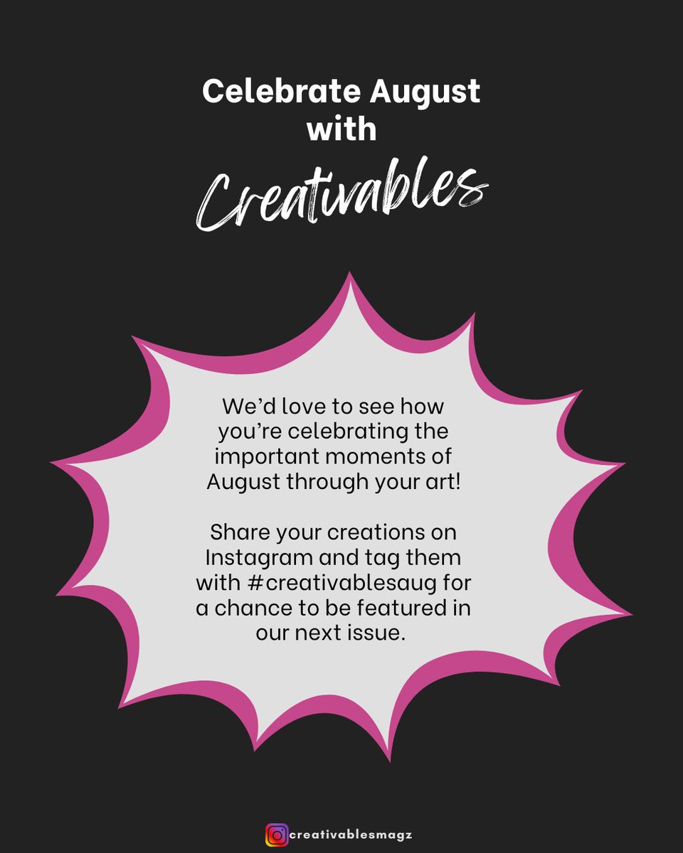 creativables's tweet photo. #worldphotographyday #photography #photographyday #celebrateaugust #creativables #creativity #creativemagazine https://t.co/KGYGS3C2Za