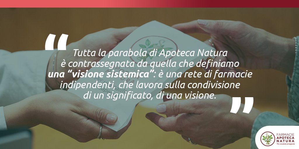 Siamo orgogliosi che il percorso di Apoteca Natura sia stato raccontato nell’articolo pubblicato su Punto Effe, che riporta un’intervista a Massimo Mercati, Amministratore Delegato di Aboca, e Gianluca Strata, Direttore Generale di Apoteca Natura.