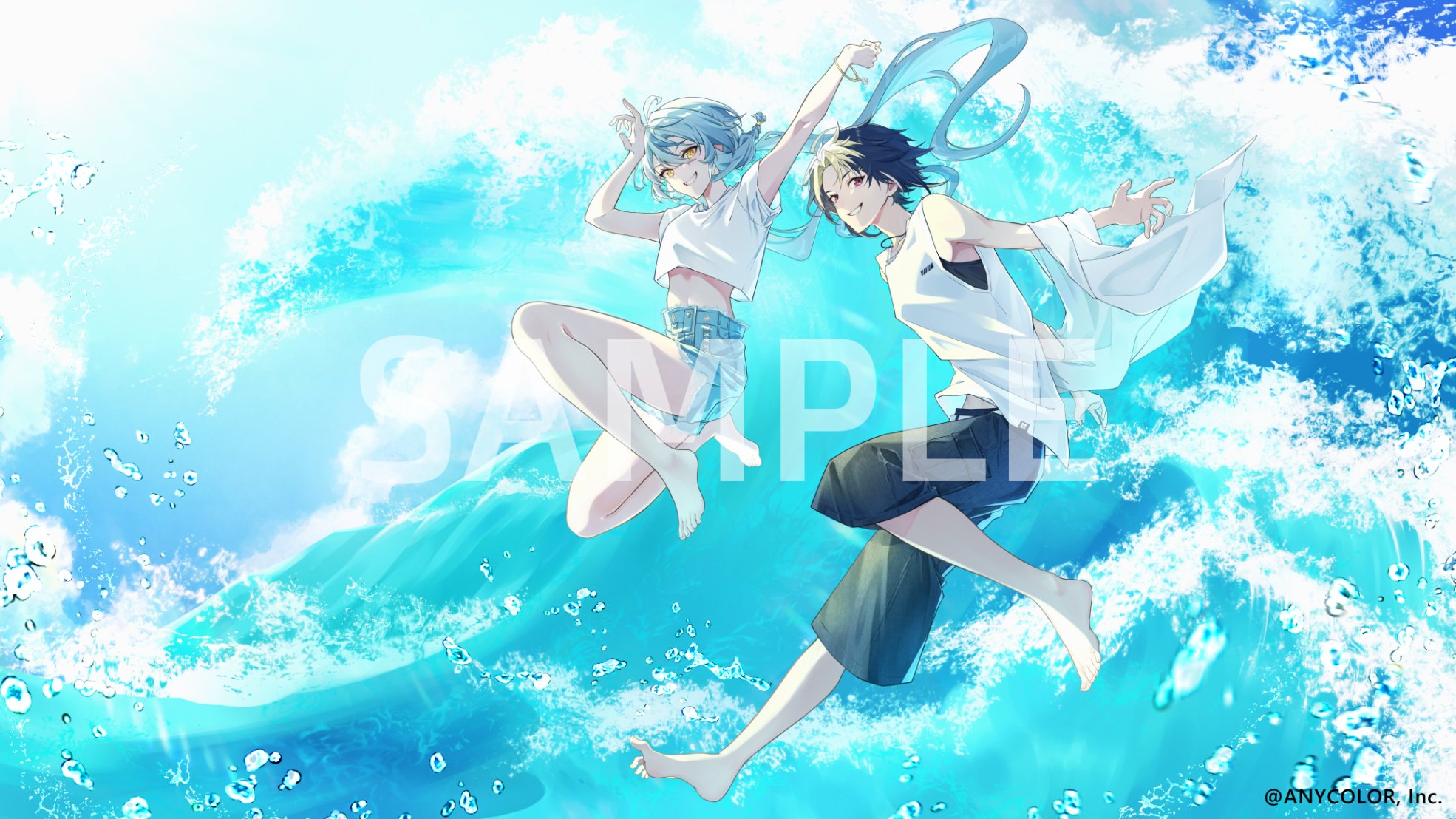 手描きイラスト 夜明けに美しいあなたを求めて 手描きイラスト 夜明け