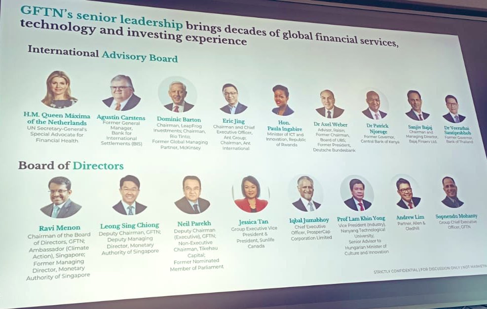 Honored to join the <a href="/gftn_official/">Global Finance & Technology Network (GFTN)</a> CEO Ambassadors’ Luncheon. We reflected on the #fintech landscape, key players &amp; global trends. Grateful to <a href="/sopnendu/">Sopnendu Mohanty</a>  for strengthening ties with 🇲🇽 and interest to join the upcoming State Visit of President <a href="/Tharman_S/">Tharman Shanmugaratnam</a> to Mexico this November.