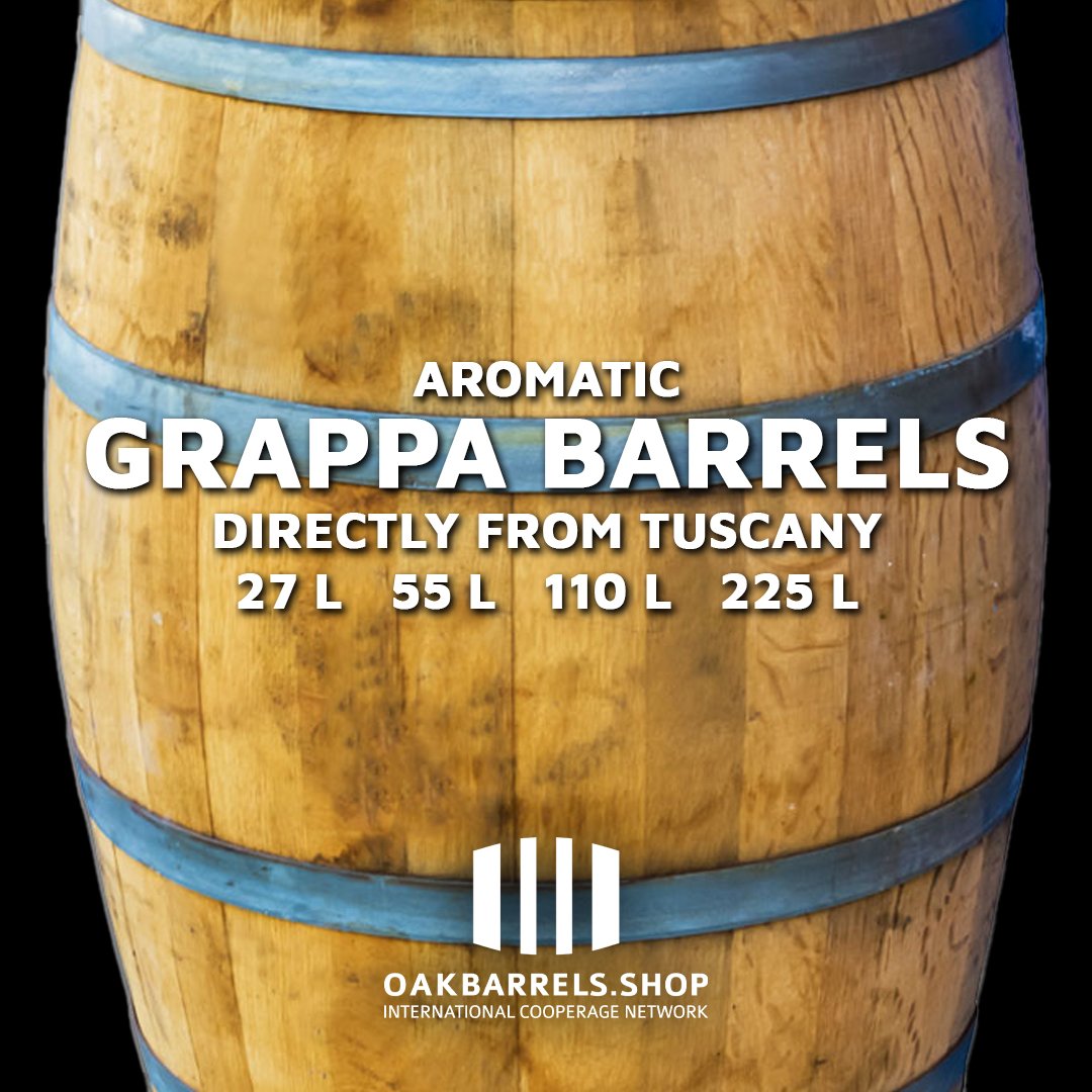 OakbarrelsS's tweet image. 🍇🇮🇹 Authentic Grappa Barrels from Tuscany

Available in 27L, 55L, 110L &amp;amp; 225L, these French oak casks add floral, grapey &amp;amp; vanilla notes—perfect for distilleries, breweries &amp;amp; craft aging.

#GrappaBarrels #DistilleryLife #BarrelAging #CraftSpirits #BreweryFinishing