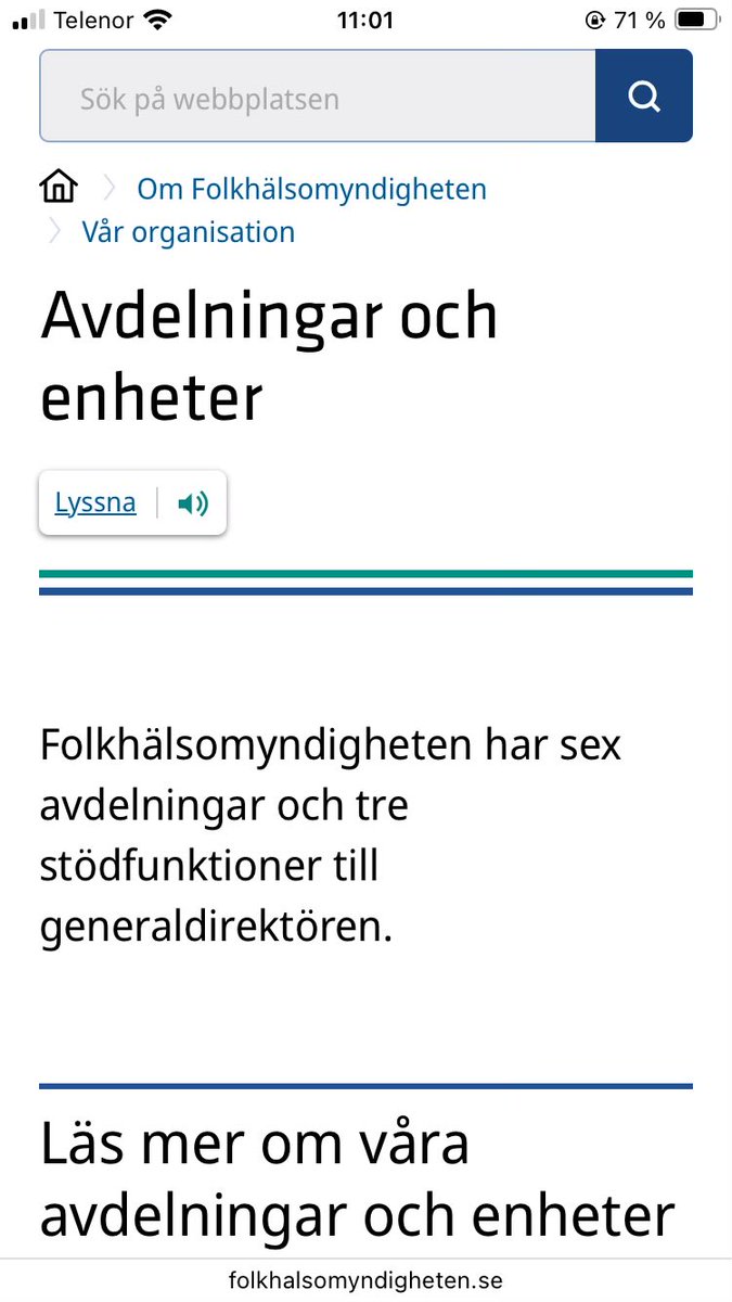 Folkhälsomyndigheten har, enligt sin hemsida ”Sex avdelningar och tre stödfunktioner till generaldirektören”. Gisslén, statsepidemiologen, var placerad under chefen för GD-kansliet, som alltså är ”en stödfunktion till generaldirektören”. Kanslipersonalen med andra ord.