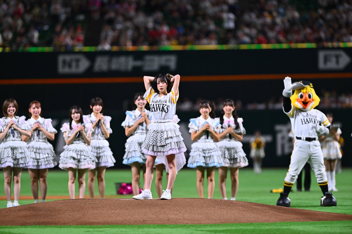 HKT48 2021 April SoftBank HAWKS 3種コンプリート HKT48も参加！福岡