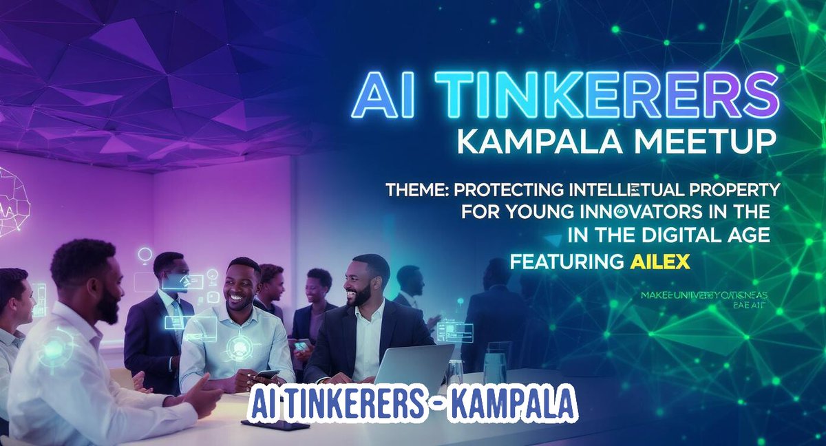 Join us  for the 2nd AI Tinkerers-Kampala meetup on the 29th August 2025, at 3:00pm at Makerere Innovation Hub.
Let us network, share AI knowledge and learn.
Register on the link below to attend
kampala.aitinkerers.org/p/ai-tinkerers…