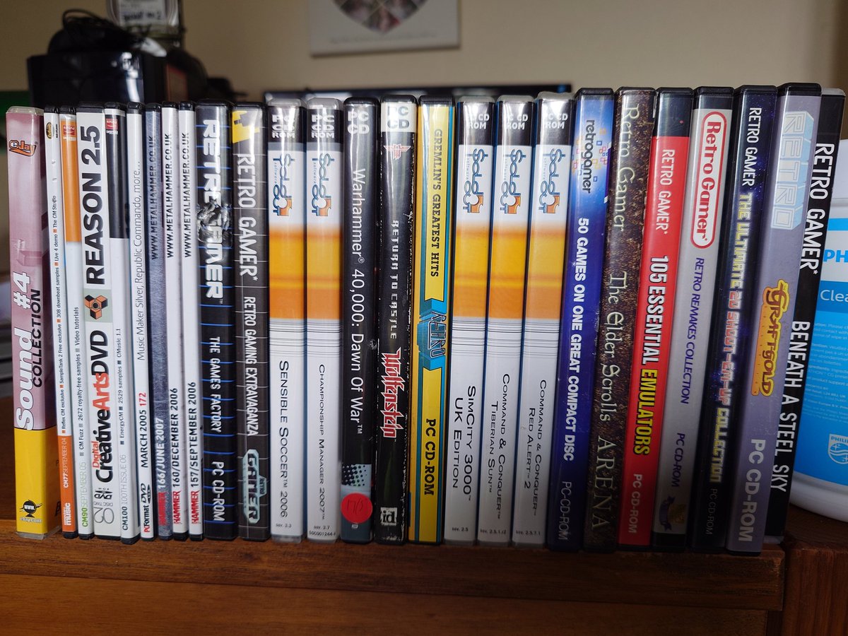 Neswulf (@neswulf) on Twitter photo Last night's sort out led to rediscovering some absolute quality #retro games including a bunch of DVDs from <a href="/RetroGamer_Mag/">Retro Gamer</a> 💥 Last night's sort out led to rediscovering some absolute quality #retro games including a bunch of DVDs from <a href="/RetroGamer_Mag/">Retro Gamer</a> 💥