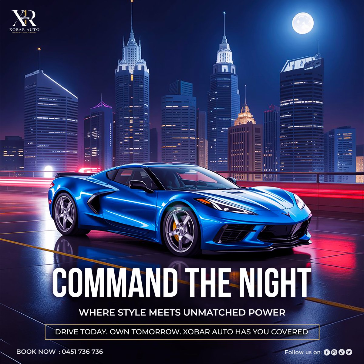 xobarauto's tweet photo. Power. Presence. Perfection.
The Corvette C8 is built to turn nights into legends. ✨
Whether you choose to rent or own — the road is yours.

📍 XOBAR AUTO
📞 0451 736 736

#CorvetteC8 #XobarAuto #SupercarDreams #LuxuryDrive #PerformanceRedefined #MelbourneCars #DriveXOBAR https://t.co/CteHDgbpFk