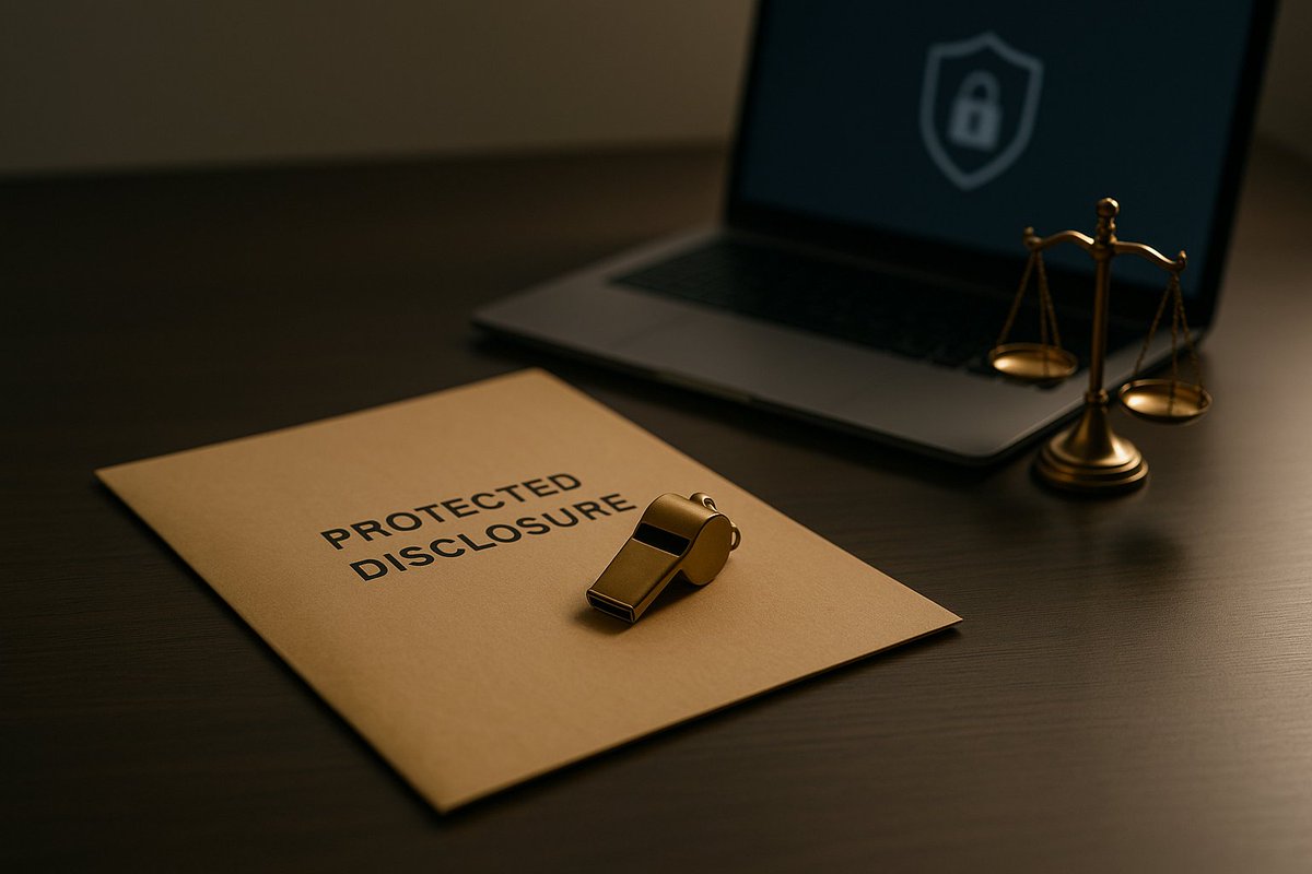 RamellaTyronne's tweet photo. How to safely make a whistleblowing disclosure: step-by-step playbook, digital safety, evidence checklist, and protected channels. 

Read on r/WhistleblowerCompass ⬇️
https://t.co/bLCKpUZV7c

#Whistleblowing #Compliance #SpeakUp #crimewatch #Crypto #FinancialServices https://t.co/WPFhu0a9p7