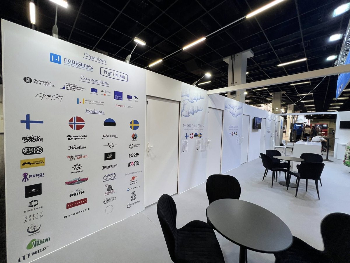 MegapopGames's tweet photo. We’re many places this Gamescom. Here from the business booth of @KasedoGames and the Nordic business stand. You can also find us in the public area (Kalypso stand) If you are here we hope to meet you.
#videogames #indiegames #LifeBelow #gamesdevelopers #gamescom2025 #strategygames