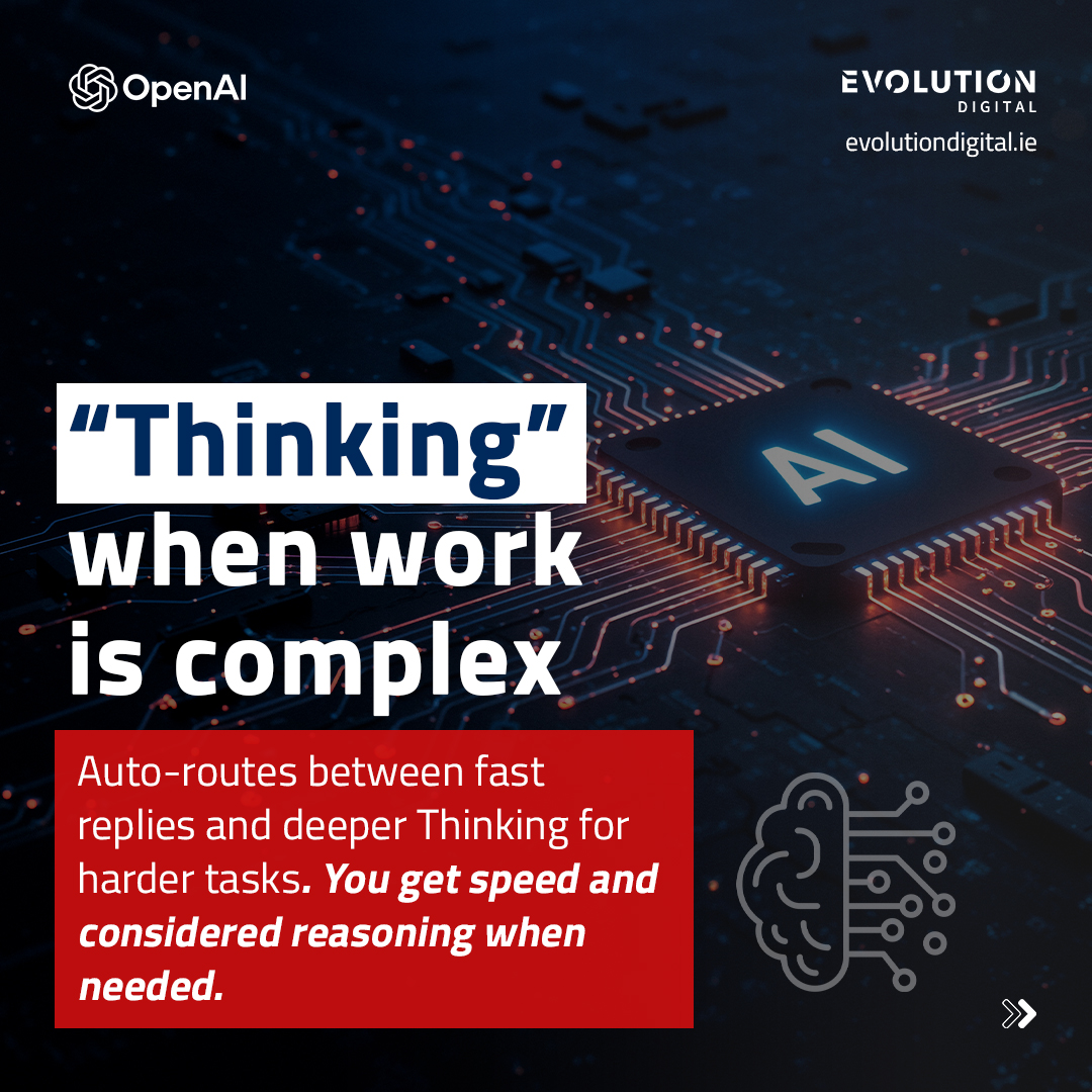 New ChatGPT-5!

Need a steadier lead flow? We’ll take care of the strategy, creative and campaigns. 
WhatsApp: 
+353 87 284 2599 / +971 585 783 836

#ChatGPT5