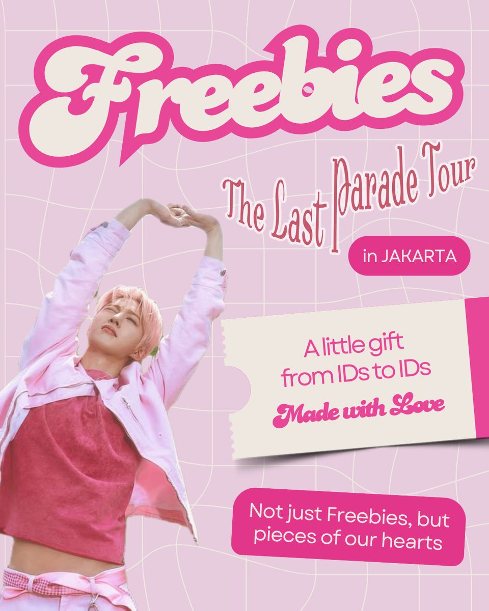 ✨ FREEBIES THREAD ✨
B.I The Last Parade Tour in Jakarta by Indonesian IDs 💖

Buat ID yang akan membagikan freebies spesial 🎁 di konser nanti silakan reply di bawah ya. Jadi yang mau hunting freebies  bisa mudah mencari informasi 😉

Jangan lupa gunakan hashtags