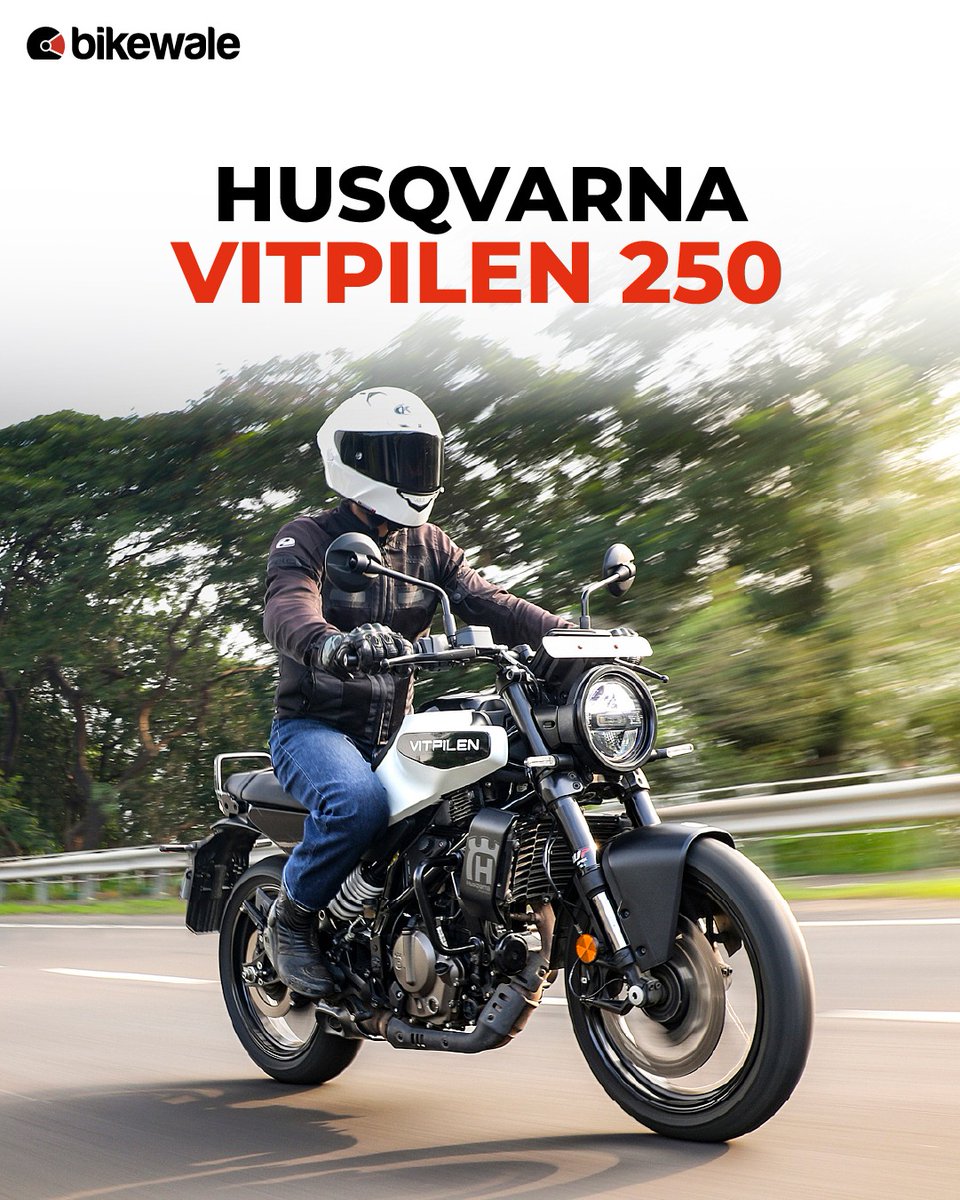 BikeWale's tweet photo. Minimal design. Maximum thrill.
Swipe through the gallery of the Husqvarna Vitpilen 250 and feel the rush.
#husqvarna #vitpilen250 #husqvarnavitpilen250 #bwphotos #bikes #motorcycles #bikeupdates #motorcycleupdates https://t.co/bkeHJxwjUq