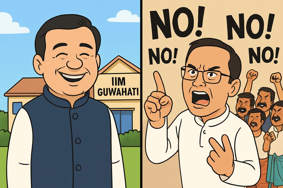 Assam deserves better than Congress’ deliberate roadblocks to learning and opportunity. #AntiAssamCong