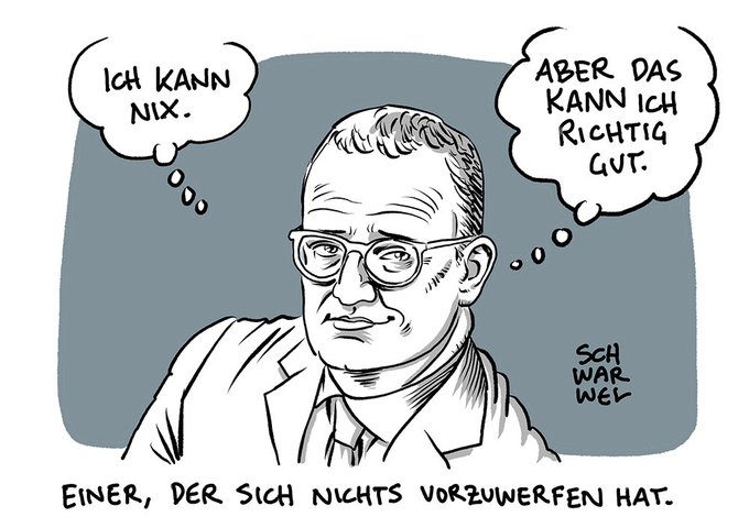 Chris (@realfruitts) on Twitter photo Ist <a href="/jensspahn/">Jens Spahn</a> immer noch nicht zurückgetreten?
Herr #Spahn,
es sind nur noch 18 Tage Sommerpause übrig, treten Sie endlich zurück.
Wir werden nicht locker lassen!
#SpahnRuecktritt18
#SpahnUntersuchungsausschuss Ist <a href="/jensspahn/">Jens Spahn</a> immer noch nicht zurückgetreten?
Herr #Spahn,
es sind nur noch 18 Tage Sommerpause übrig, treten Sie endlich zurück.
Wir werden nicht locker lassen!
#SpahnRuecktritt18
#SpahnUntersuchungsausschuss
