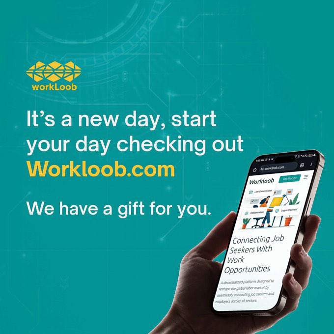 preciousFoni1's tweet photo. ๐ GM fam!
Something BIG is coming for freelancersโฆ ๐
WorkLoob = Freelance + Crypto (USDC) + AI tools + Global clients ๐๐ผ
Weโre still in pre-launch-early birds get the worm ๐ฆ๐ฅ
๐ Join the waitlist now: https://t.co/xpQQ9AARy1
#WorkLoob #CryptoJobs #Web3 #Freelancing #GM https://t.co/5FC9zOKUON