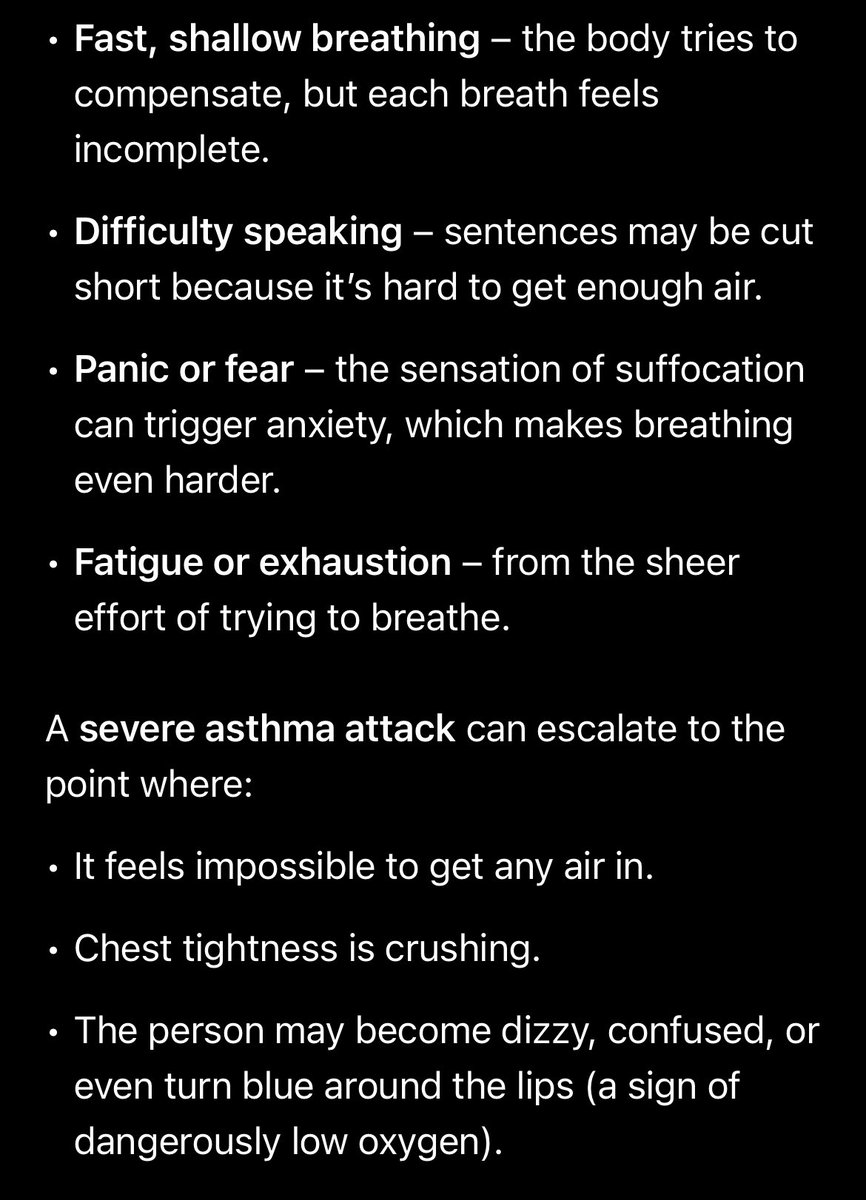 Chat GPT explains asthma attack quite accurately. I can’t agree more.