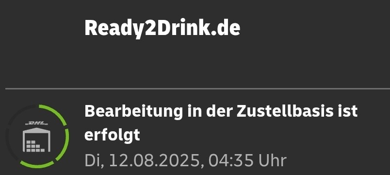Maaaaan ich will doch nur LoL zocken und Kola trinken 😭 
Kein yippie für DHL 😡