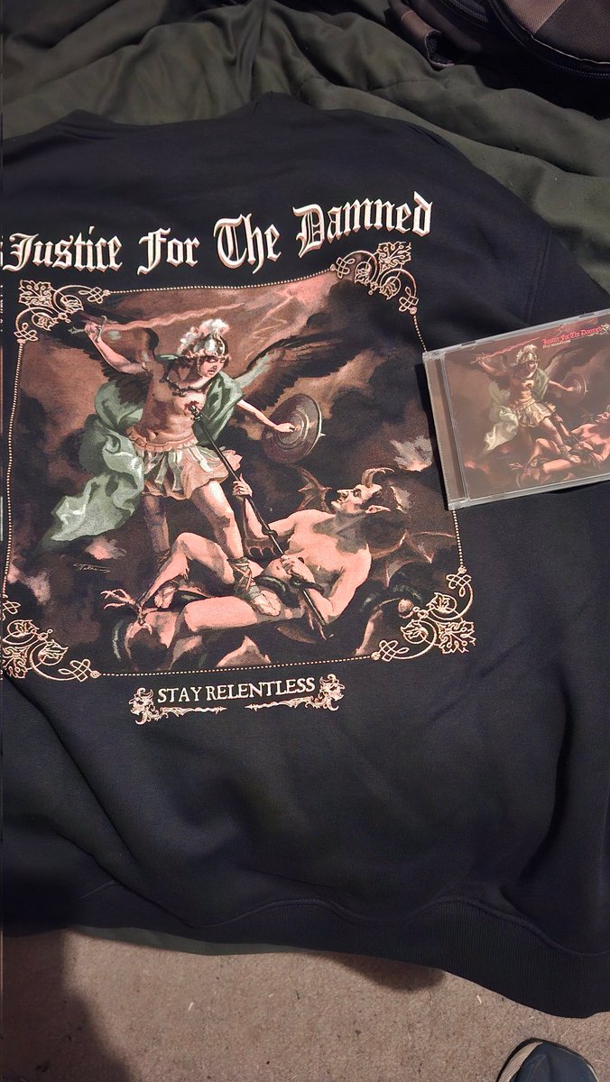 Huge ✅️ to <a href="/jftdband/">Justice For The Damned</a> and <a href="/greyscalerec/">Greyscale Records</a> merch secured!!!