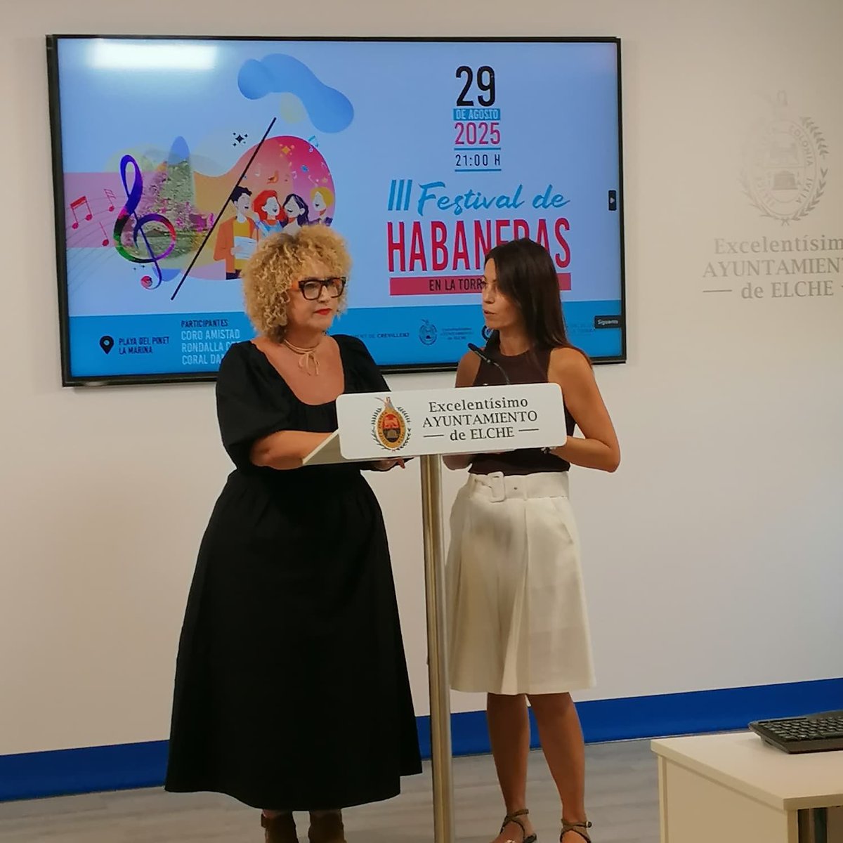 ℹ️ La playa del Pinet en La Marina acogerá el próximo día 29 el III Festival de Habaneras en la Torre del Pinet.

➡️ Participarán el Coro Amistad, la Rondalla Crevillentina y la Coral Dama de #Elche.