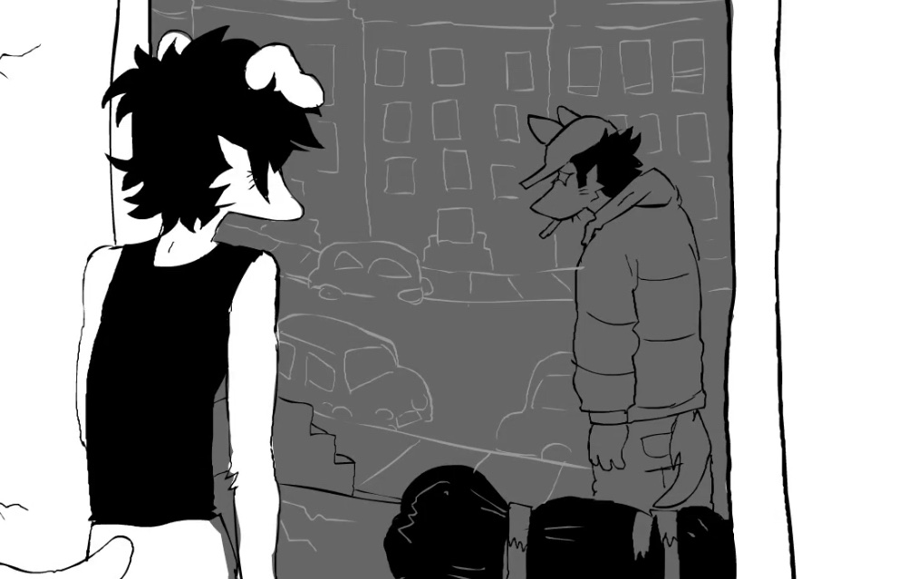 mammalfriend's tweet image. older brother final boss