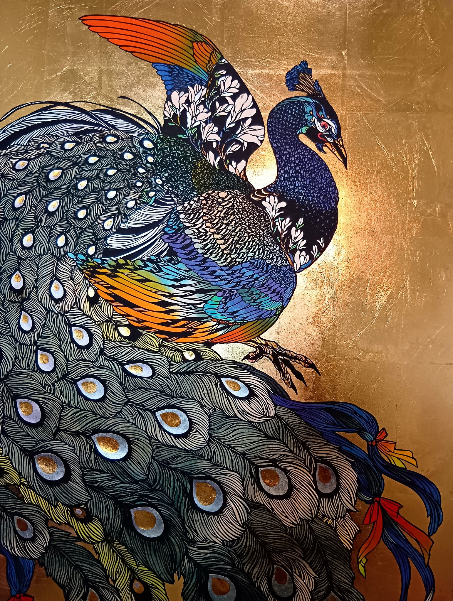 takita.「箔押し切り絵の世界」展8/21〜26日 on X: 
