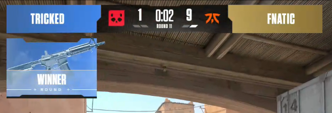 FNATICCS2's tweet photo. yea its fine, didn't wanna 13-0 anyway 🥲 https://t.co/olQpslToLl