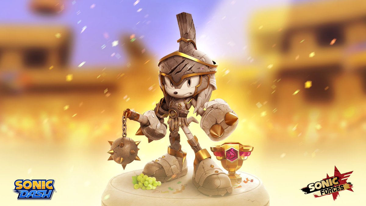 The crowds still chant his name🏛

Gladiator Knuckles arrives August 28th!
