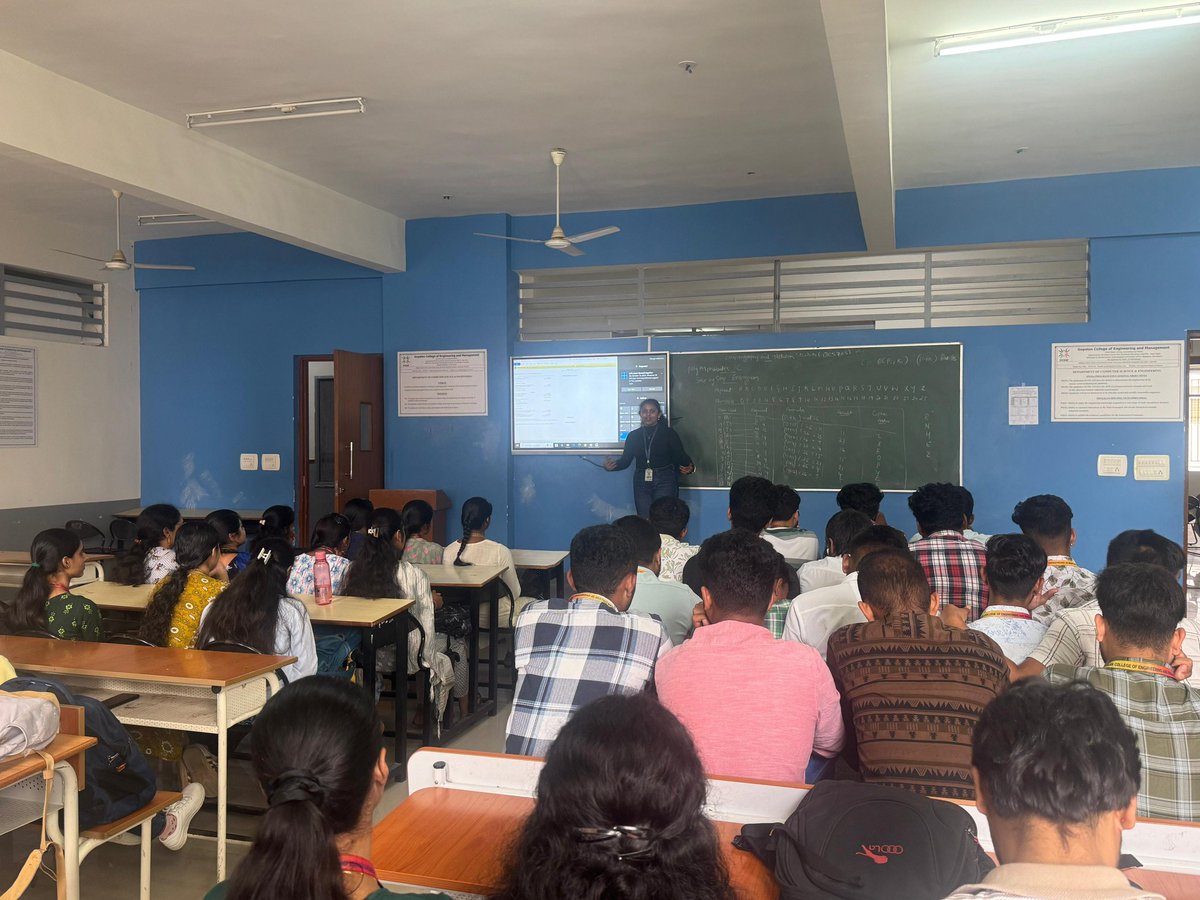 gcem_cse's tweet image. Building a strong LinkedIn & resume = your gateway to internships, jobs & networking! 🚀
Big thanks to Aravind & Chanditha (final yr CSE) for guiding juniors in our GCEM CSE TECH CLUB workshop. 💡🙌
#CareerReady #LinkedIn #ResumeBuilding #FutureEngineers